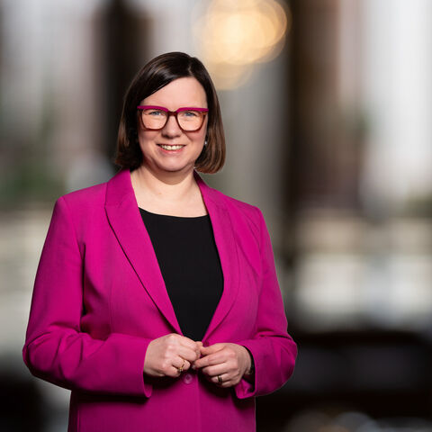 Staatssekretärin Manuela Strube Staatssekretärin Manuela Strube
